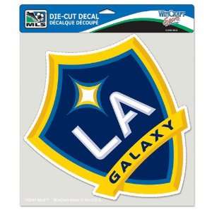 MLS LA Galaxy Decal   8 X 8 Colored Die Cut  Sports 