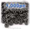 1,000 pc Quality Plastic Opaque Pony beads 6x9mm PRP  