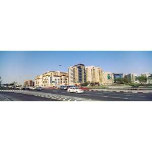 Hotels And Apartment Buildings in a City, Dubai, United Arab Emirates 