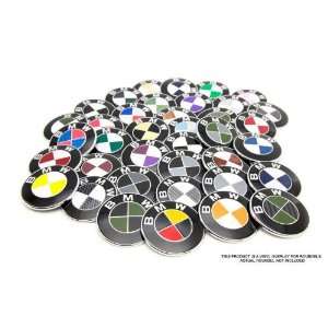 : Bimmian ROUAA2X15 Colored Roundel Emblems  7 Piece Kit For Any BMW 