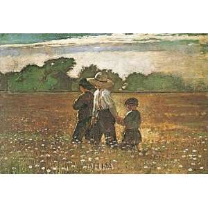  Mowing   Artist: Winslow Homer  Poster Size: 6 X 10: Home & Kitchen