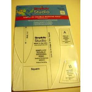    EZ 8829419 Double Wedding Ring Quilting Tool: Arts, Crafts & Sewing