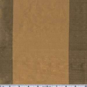  54 Wide Promotional Dupioni Silk Fabric Stripe Gold 