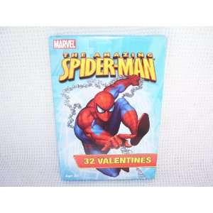  Marvel Amazing Spiderman 32 Valentines 