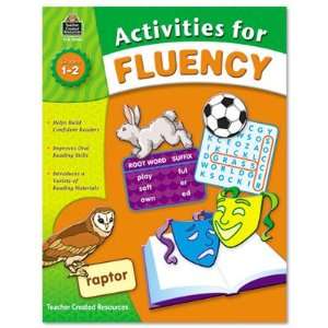  Activities For Fluency, Grades 1 to 2, 144 Pages: Toys 