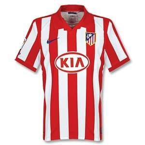  Atletico Madrid Home Shirt 09 10