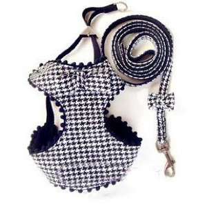 New   Cute Black Plaid Walking Vest Dogs Clothing & Accessories by 