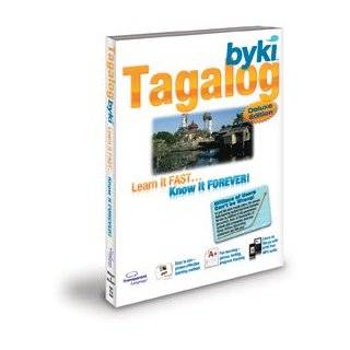 Byki Tagalog Language Tutor Software & Audio Learning CD ROM for 