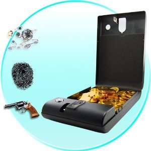  Fingerprint Access Safe   Executive Biometric Security Box 