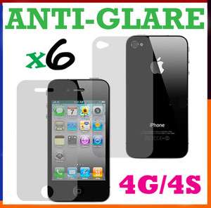 Antiglare Clear Front+Back Screen Cover Shield Protector for 