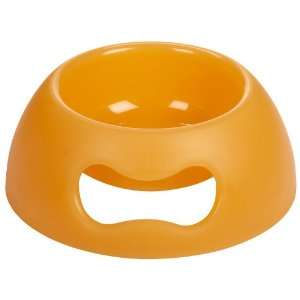  Petego United Pets Pappy Pet Food and Water Bowl, Orange 