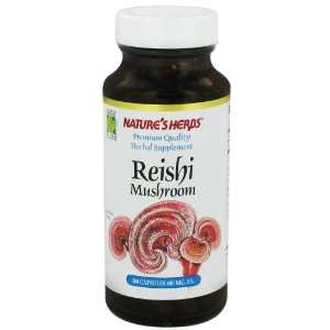  Natures Herbs Reishi Mushroom 100 Capsules Health 