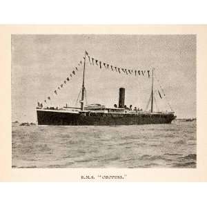 com 1903 Print RMS Oropesa Pacific Steamer Ship Boat Ocean Navigation 