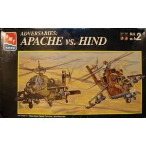   vs. Hind Helicopters Model Kit 1/72 Scale, Plastic: Toys & Games