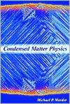 Condensed Matter Physics, (0471177792), Michael P. Marder, Textbooks 