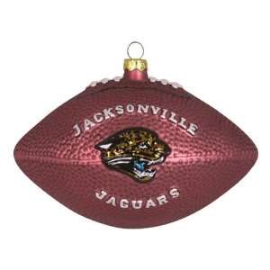   Jacksonville Jaguars NFL Glass Football Ornament (5) 
