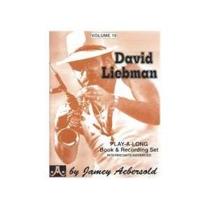  Jamey Aebersold Vol. 19 Book & CD   David Liebman Musical 