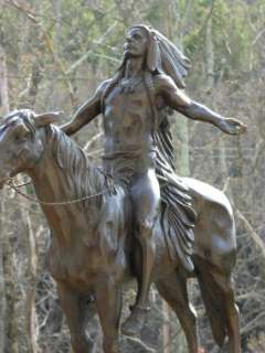 Appeal to the Great Spirit Native American Art Indian Bronze Statue 