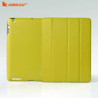 stand leather case cover for apple iPad 2 2nd new green original 