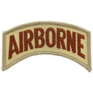  U.S. Army Airborne Patch Brown 1 1/2 x 3 3/8 Patio 
