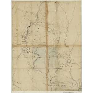  Civil War Map Averills map of western Va.: Home & Kitchen