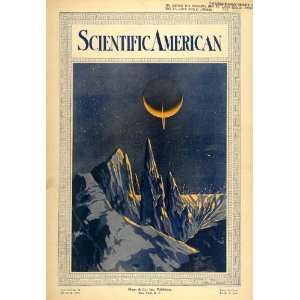   Cover Scientific American Saturn Planet Rings NICE   Original Cover