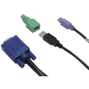  Avocent PS2/USB KVM Cable with USB to PS/2 Adapter 