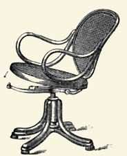1890 Thonet Kohn Fischel Bentwood Furniture Catalog  