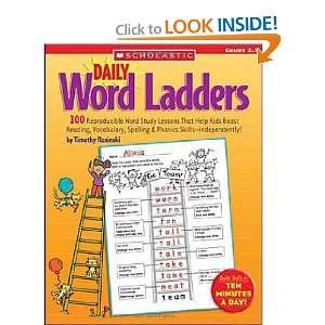    Daily Word Ladders Grades 2 3 [Paperback] Timothy Rasinski Books