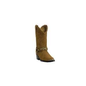  Little Brown Concho  Youth Cowboy Boots: Toys & Games