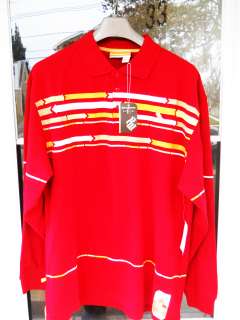 ROCAWEAR Mens Polo Shirt RED long sleeve XL 2XL 3XL 4XL NEW w/ Tags 
