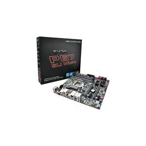 EVGA P67 SLI MICRO P67 LG1155   MAX 16GB DDR3 MATX PCIE2   120 SB E672 
