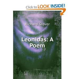  Leonidas, a poem, Richard Glover Books