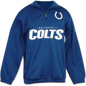  Indianapolis Colts 1/4 Zip Coaches Pullover Fleece Jacket 