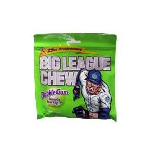 Big League Chew Sour Apple 2.10 oz 24ct:  Grocery & Gourmet 