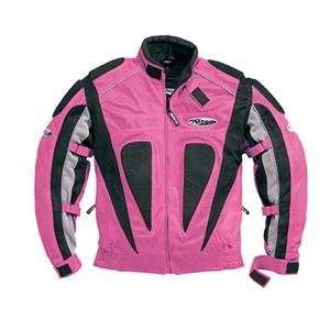  Vega Womens Mesh Jacket   Medium/Pink Automotive