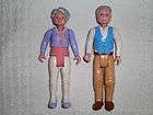 Lot 4 Dollhouse FAMILY People w Grandparents Mom Dad Figures  