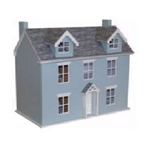   English 0.50 inch Scale Henley Cottage Kit Doll House: Toys & Games