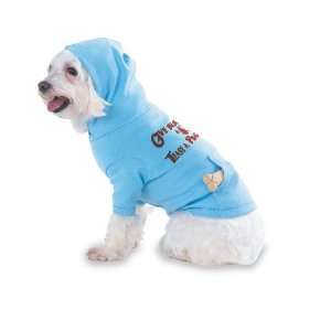 Give Blood Tease a Pig Hooded (Hoody) T Shirt with pocket for your Dog 
