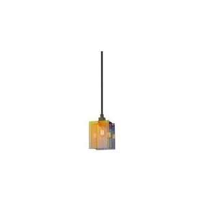 Dichroix Pendant in Black BrassWarm Contemporary by Sonneman 3171.51