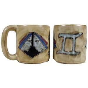 Gemini Astrological Ceramic Coffee Mug 16 oz  Kitchen 