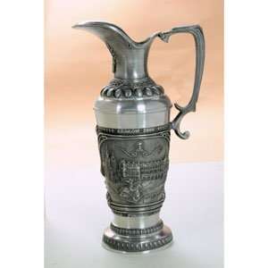  Pewter Jug   Krakow City Murals 10 inches Patio, Lawn 