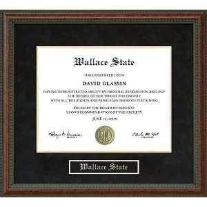  Wallace State Diploma Frame