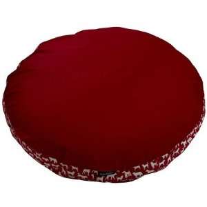  Harry Barker Round Bed Cover   Kennel Club   Red   Small 