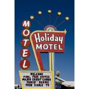   Poster   Holiday Motel Las Vegas Nevada 24 X 17: Everything Else