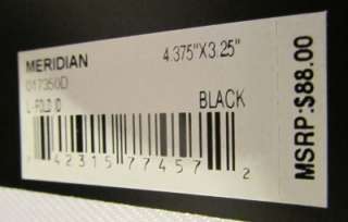 NEW! TUMI MERIDIAN L FOLD BLACK MATTE LEATHER WALLET NWT MSRP $88 