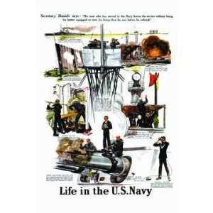  Exclusive By Buyenlarge Life in the U.S. Navy 28x42 Giclee 