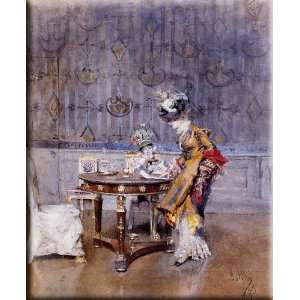  The Letter 13x16 Streched Canvas Art by Boldini, Giovanni 