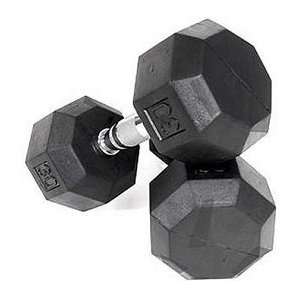  TROY Barbell VTX 8 Sided Rubber Dumbbell 3 12# Set Sports 