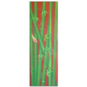  The Bamboo Fence~Bali Paintings~Canvas~Art: Home & Kitchen